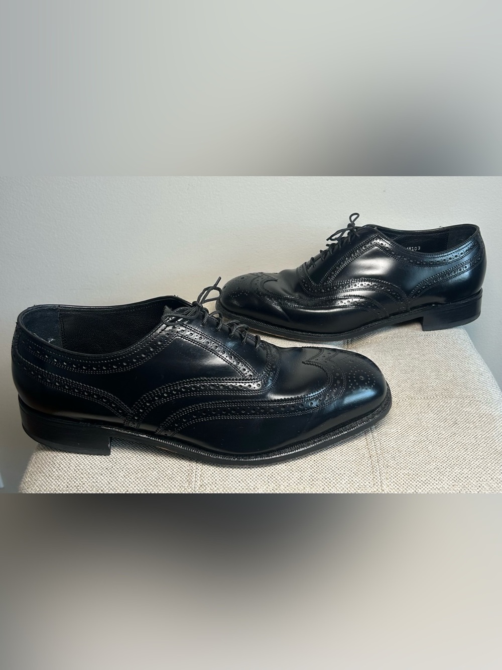 Florsheim Lexington Wingtip Oxford Classic Dress Shoes Men’s Size 11D Black